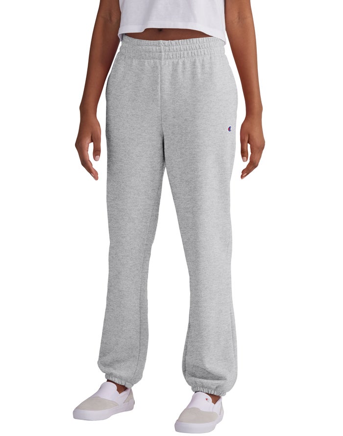 Jogger Champion Mujer - Powerblend Fleece Boyfriend ( Gris ) 7532814-FL